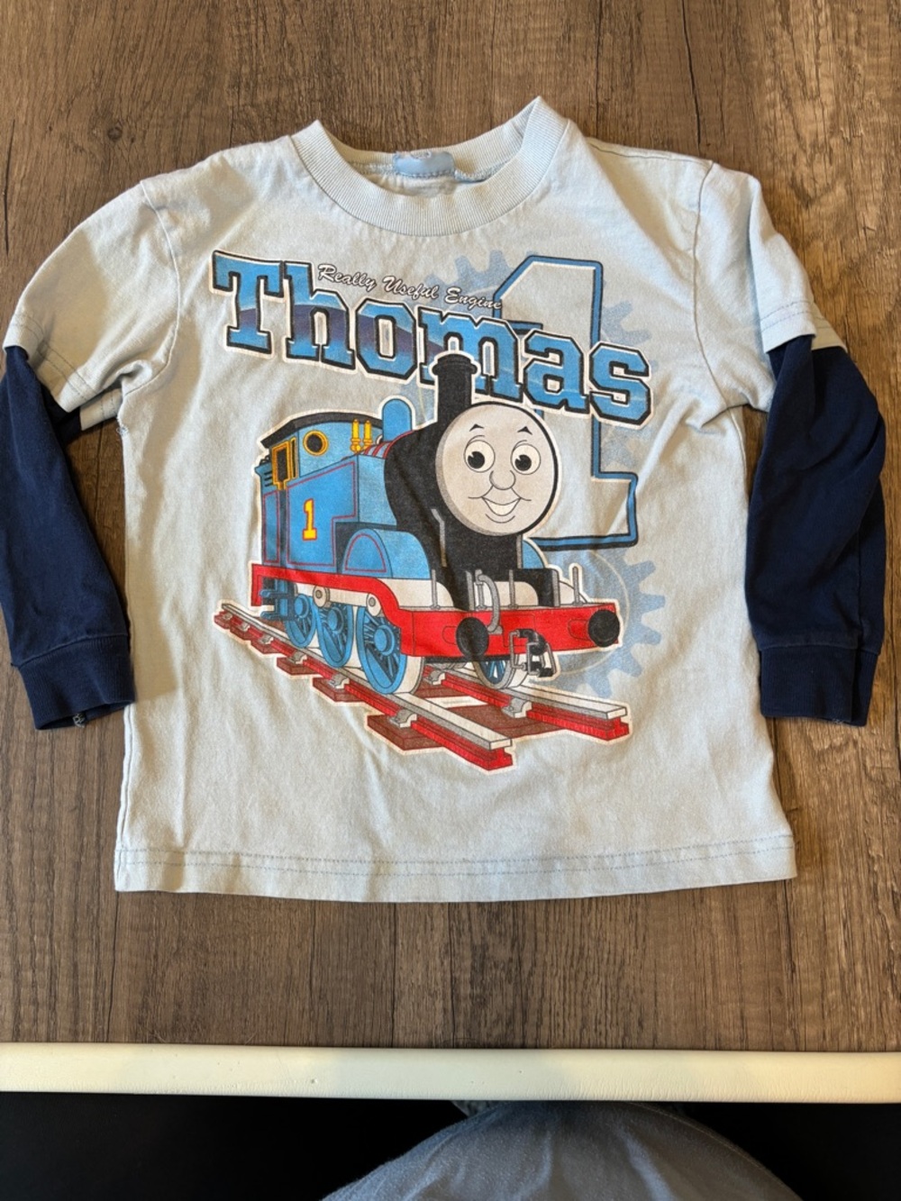 Vintage 2000s Y2K Thomas The Train Shirt Top PLAY 3/4T
